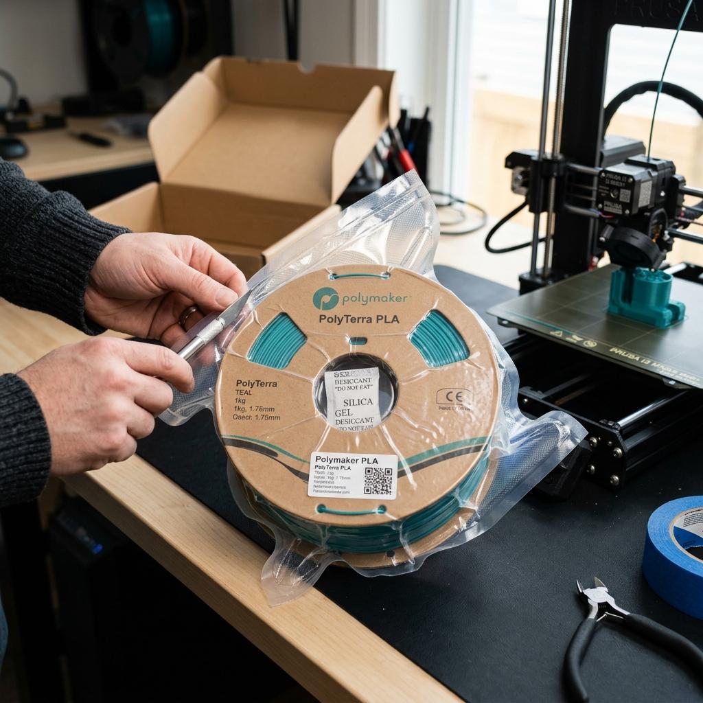 Factory molding machine systems and filament material packaging setups at ThinkToReality. - Image 2