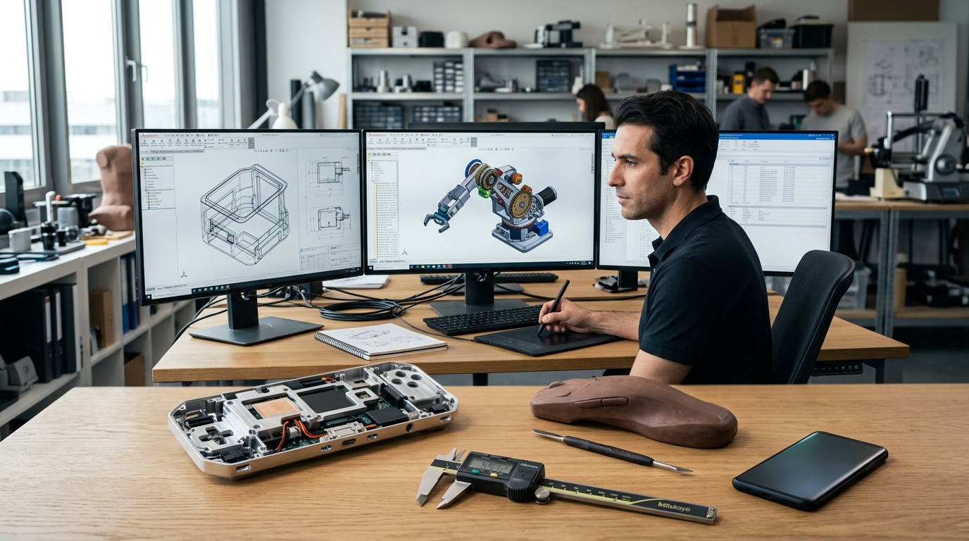 Industrial Product Design & Development: Complete Engineering Guide from Concept to Mass Production in India