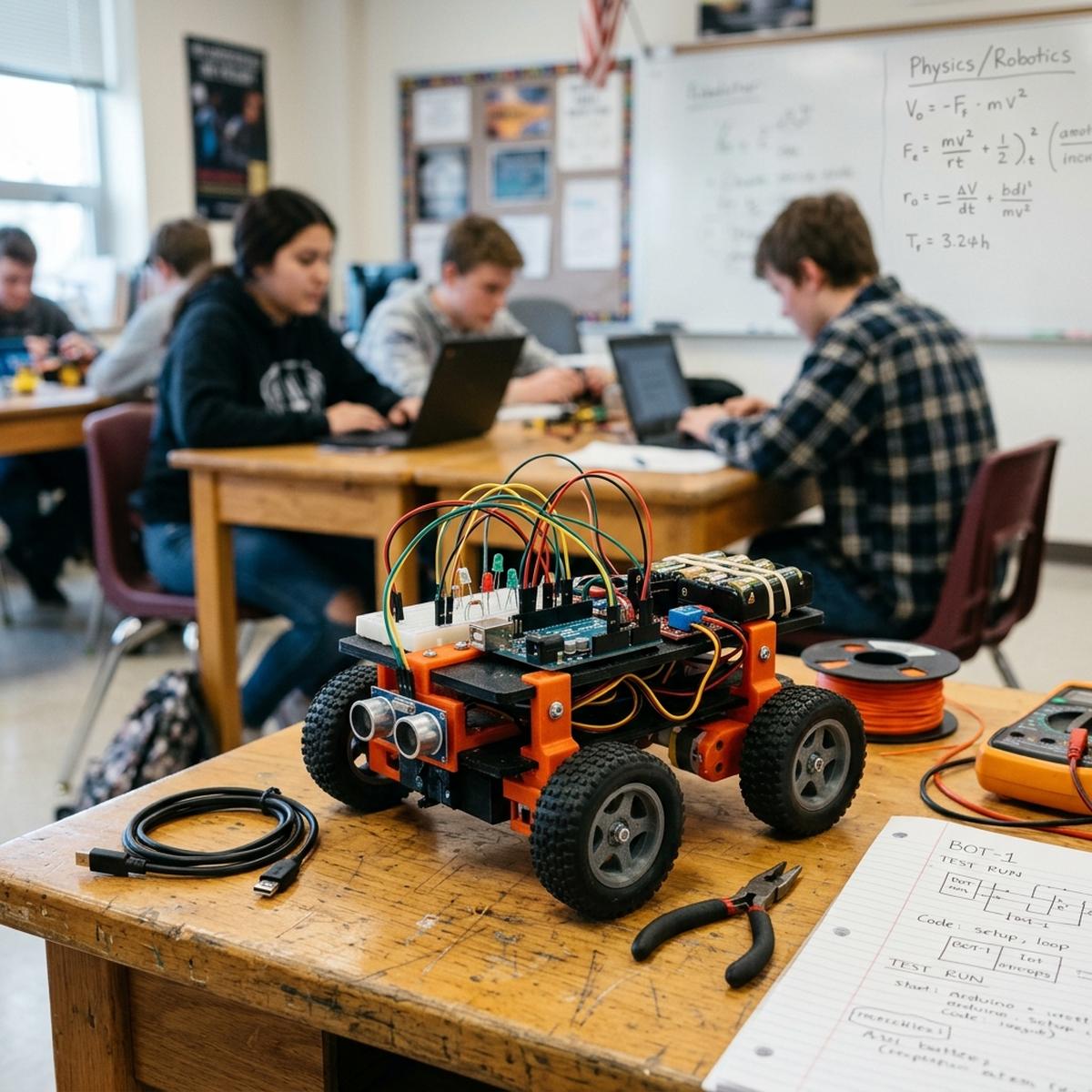 Creative student gear sets, design mockups, and classroom learning aids at ThinkToReality. - Image 1