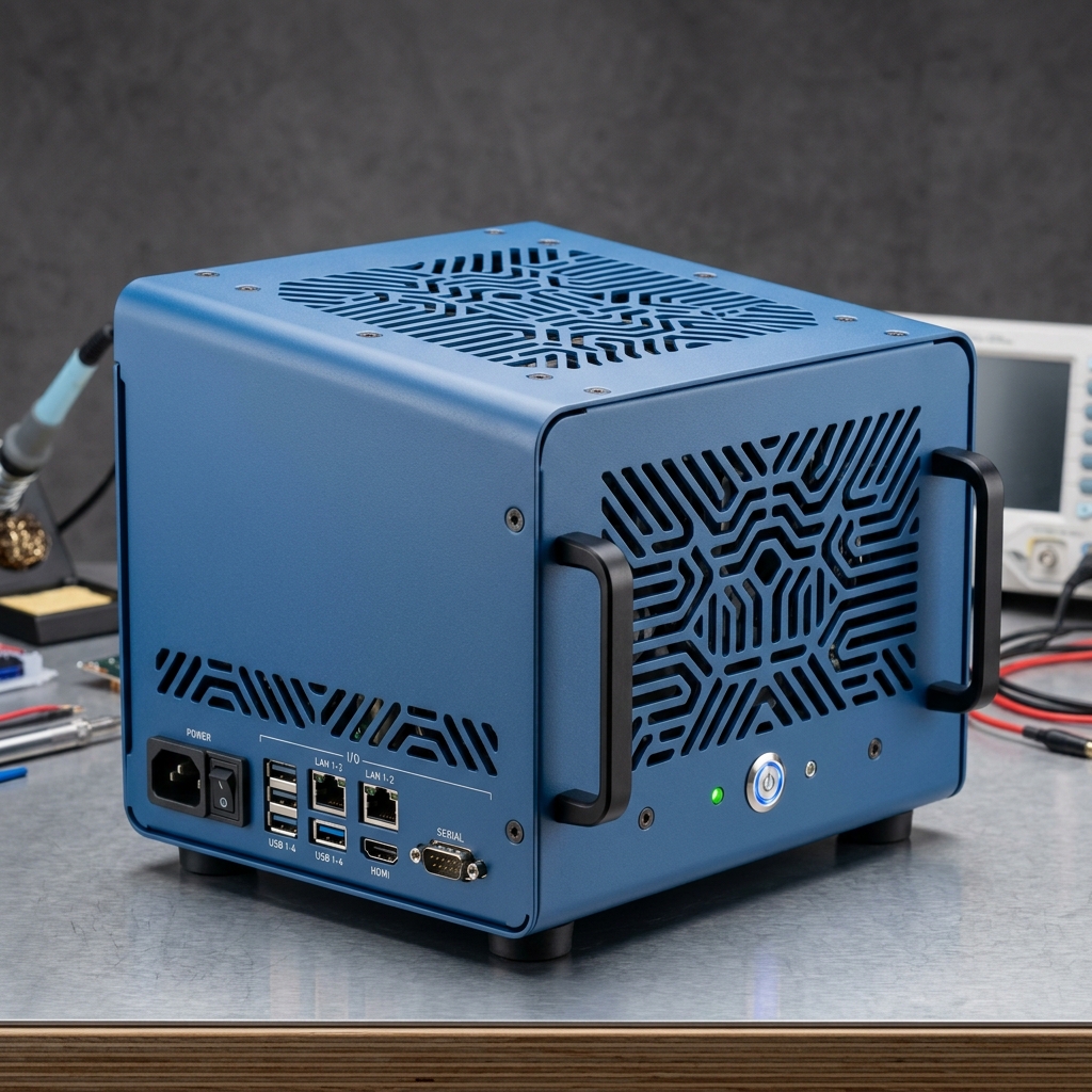 Laser Cut Sheet Metal Enclosure