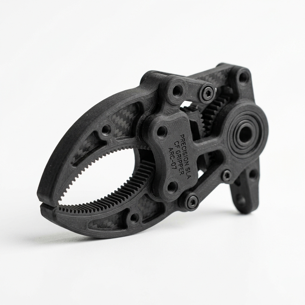 Carbon Fiber SLA Robotic Gripper