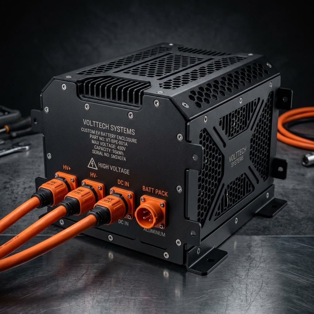 Laser Cut EV Battery Pack Housing