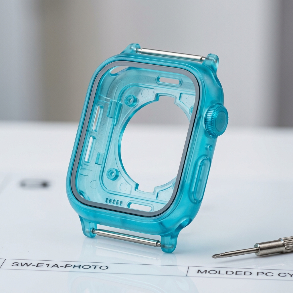 Micro-Injection Molded Smartwatch Case