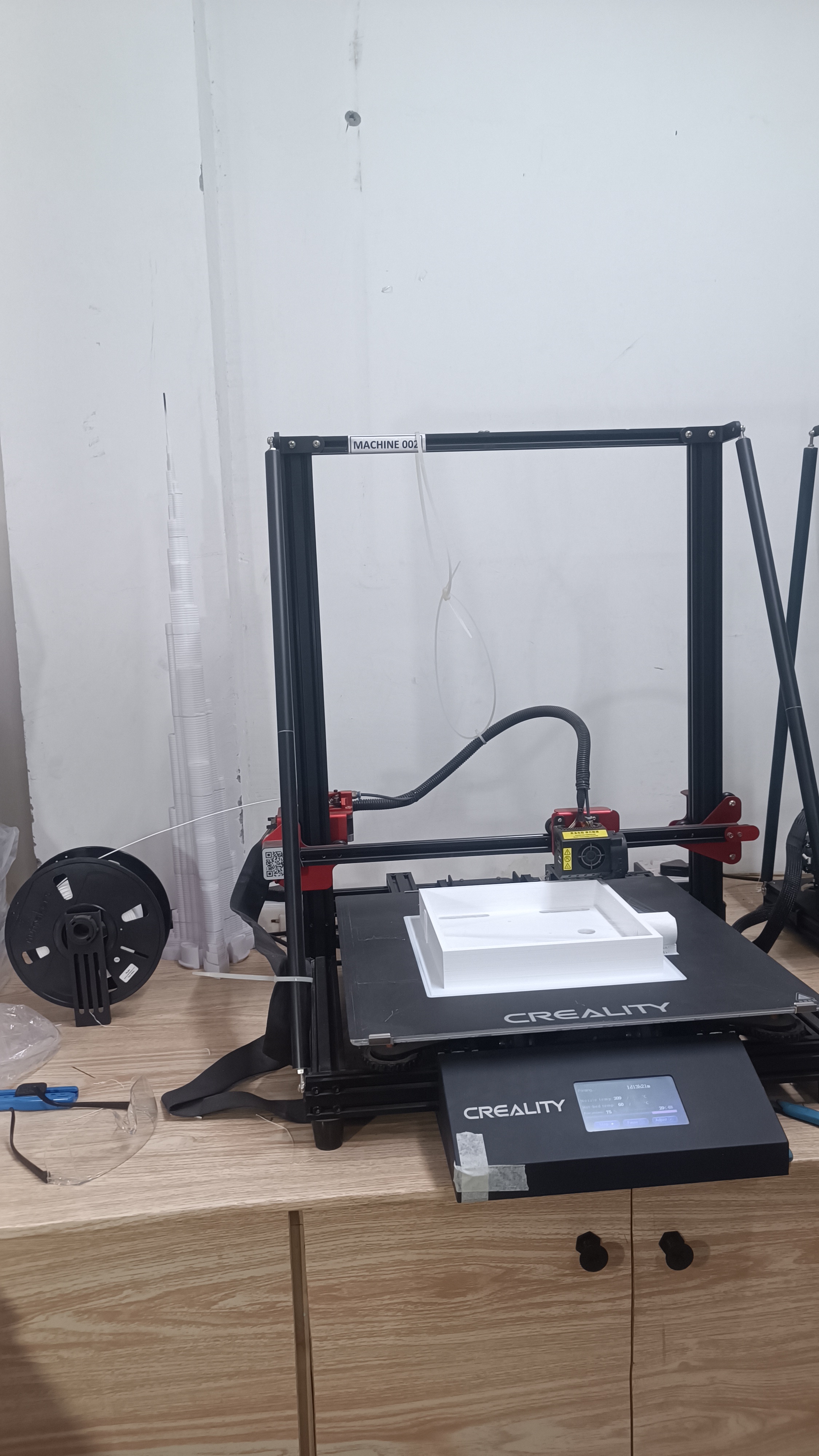 High-precision industrial SLA additive manufacturing system at ThinkToReality Delhi NCR facility.