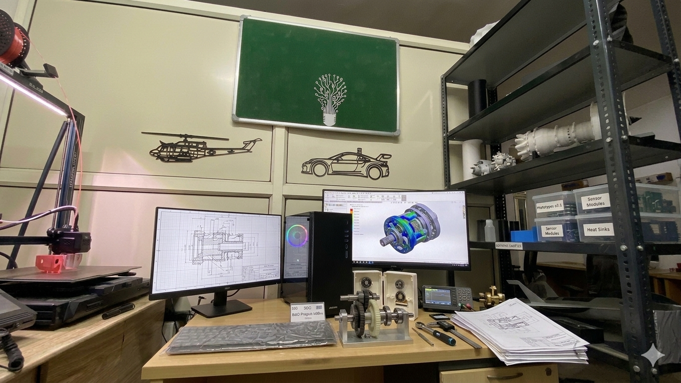 Parametric CAD assembly architecture and internal mechanical gear layout designed by ThinkToReality engineers. - Image 1